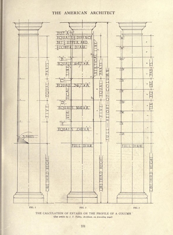 Calculation of Entasis from American Architect 1921 part 2.jpg
